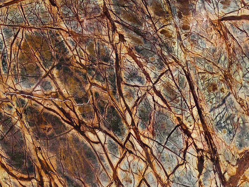  Đá Marble Rain Forest Green