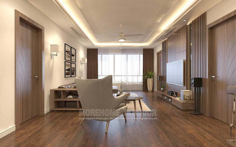 Cửa gỗ công nghiệp An Cường cao cấp, soi chỉ trang trí MH08