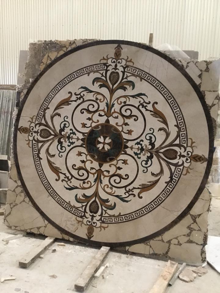  Đá ghép hoa văn – chính là nghệ thuật vẽ tranh cho đá