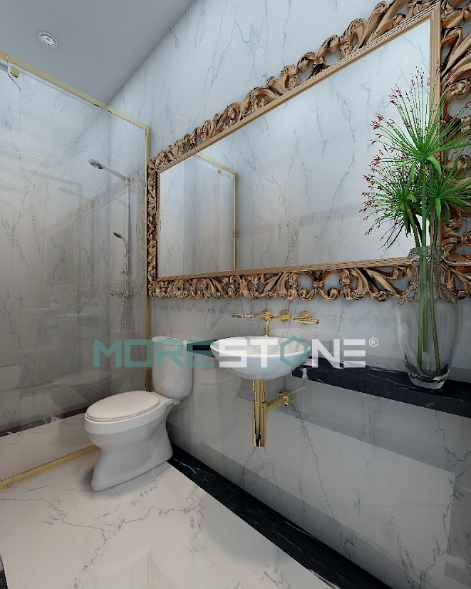 10 mẫu đá ốp nhà tắm đẹp và sang trọng