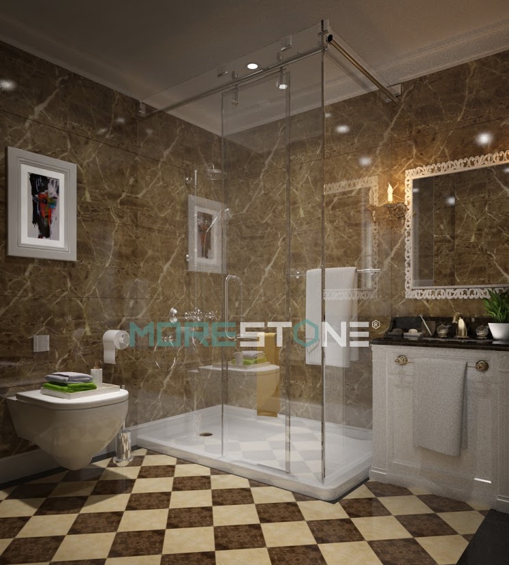 10 mẫu đá ốp nhà tắm đẹp và sang trọng